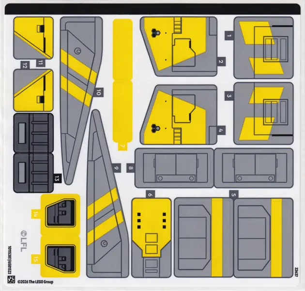 Sticker Sheet for Set 75447 - (10115387/6581522)