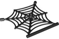 Spider Web Flat with Hollow Stud, Bar Ends, and Bar
