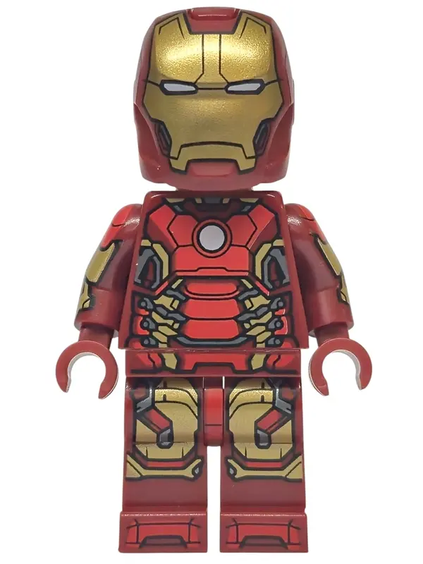 Man - Mark 43 Armor, Light Nougat Head, Printed Arms