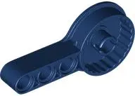 Blue Technic Rotation Joint Disk with Large Pin and 3L Liftarm Thick