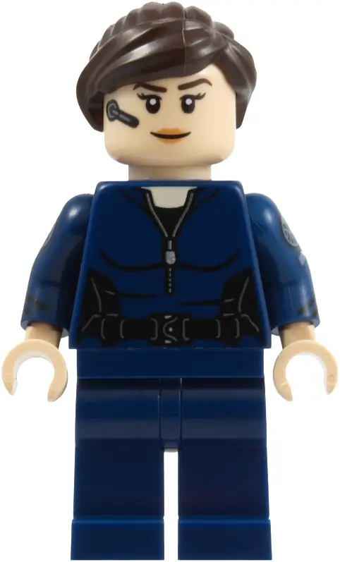 Hill - Dark Blue Suit, Printed Arms