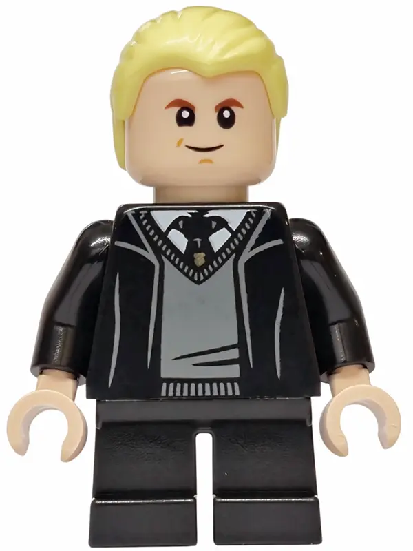 Malfoy - Hogwarts Robe, Black Tie, Grin