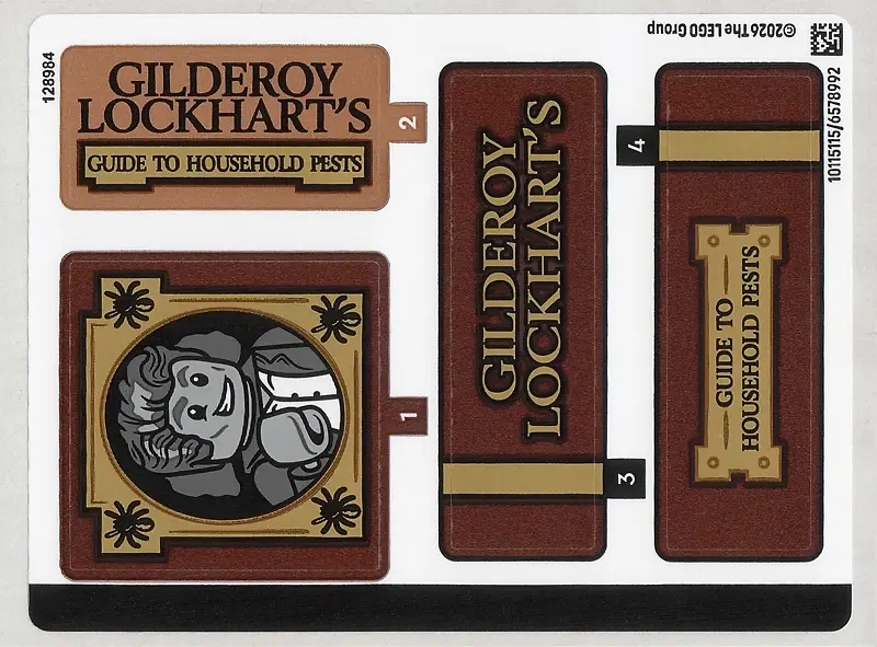 Sticker Sheet for Set 76461 - (10115115/6578992)