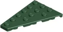Green Wedge, Plate 6 x 4 Left
