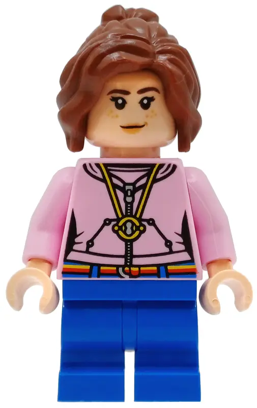 Granger - Bright Pink Hoodie with Time Turner Necklace