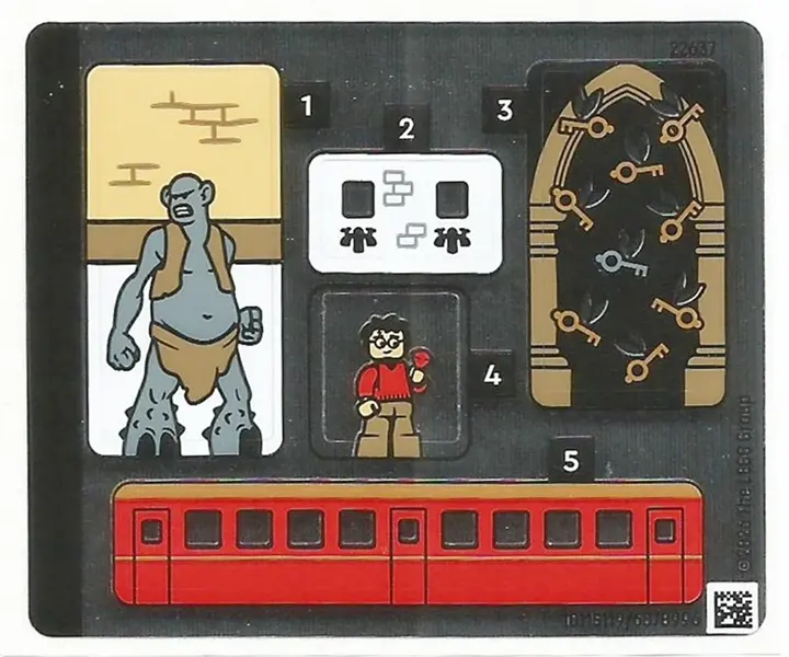 Sticker Sheet for Set 76466, Sheet 1, Mirrored - (10115119/6578996)