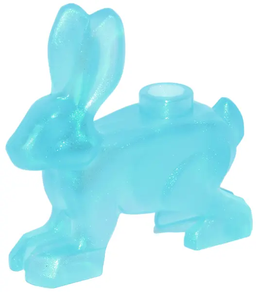Trans-Light Blue Hare, Standing