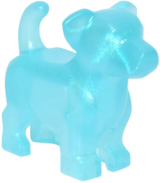 Trans-Light Blue Dog, Jack Russell Terrier
