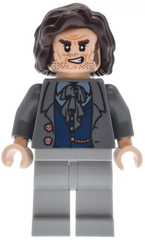 Borgin - Dark Bluish Gray Jacket, Light Bluish Gray Legs
