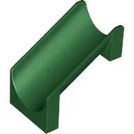 Green Slide Playground 4 x 6 x 6 Straight