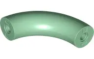 Sand Green Brick, Round 2 x 2 D. 45 degrees Elbow (39mm Standing Height)