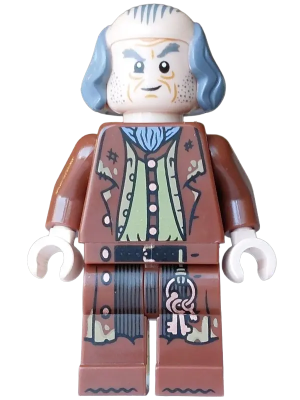 Filch - Bald on Top, Reddish Brown Coat, Dark Tan Vest, Olive Green Shirt