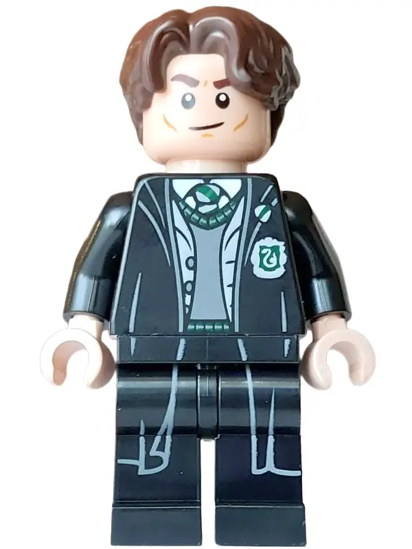 Riddle - Slytherin Robe Open, Light Bluish Gray Vest, Dark Bluish Gray Sweater