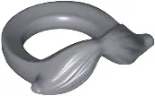 Bluish Gray Minifigure Beard, Moustache