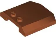 Orange Wedge 4 x 4 x 2/3 Triple Curved