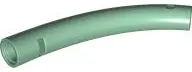 Green Dinosaur Tail / Neck Middle Section with Bar Hole and Technic Pin Hole
