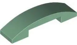 Green Slope, Curved 4 x 1 x 2/3 Double