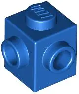 Brick, Modified 1 x 1 with Studs on 2 Sides, Adjacent