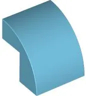 Azure Slope, Curved 2 x 2 x 1 2/3