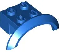 Vehicle, Mudguard 4 x 2 1/2 x 1 with Arch Round