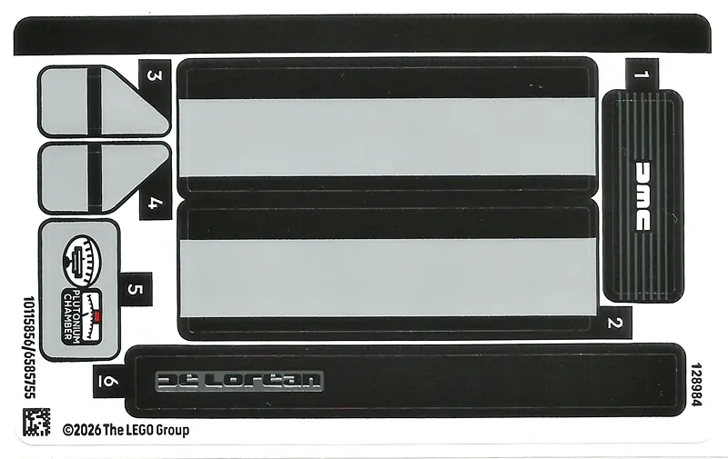 Sticker Sheet for Set 77256 - (10115856/6585755)