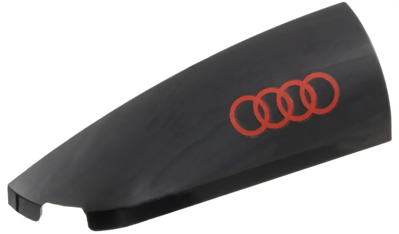 Slope, Curved 4 x 1 Left with 4 Red Circles Audi Logo Pattern