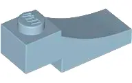 Sand Blue Arch 1 x 3 Inverted