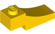 Yellow Arch 1 x 3 Inverted