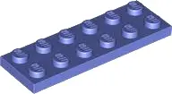 Blue Violet Plate 2 x 6