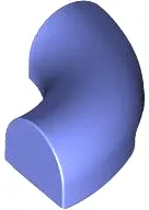 Blue Violet Slope, Curved 2 x 2 x 2/3 Double Corner Macaroni