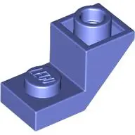Blue Violet Slope, Inverted 45 2 x 1 with 2/3 Cutout