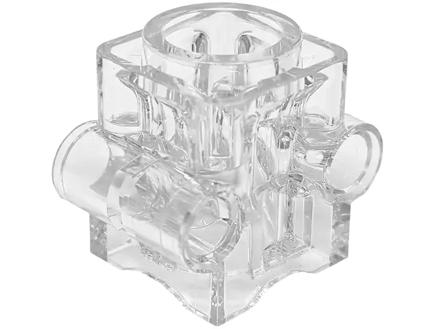 Trans-Clear Technic Engine Cylinder, Smooth