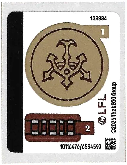 Sticker Sheet for Set 75451 - (10116476/6594597)
