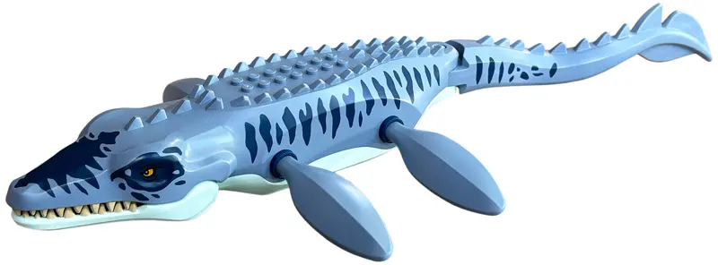 Sand Blue Dinosaur Mosasaurus
