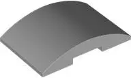 Light Bluish Gray Slope, Curved 6 x 4 Double