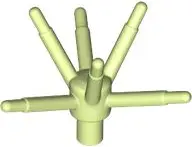 Yellowish Green Plant Flower Stem with Bar and 6 Stems