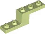Yellowish Green Bracket 5 x 1 x 1 1/3