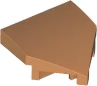 Medium Nougat Wedge 2 x 2 x 2/3 Pointed