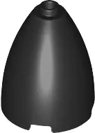 Black Cone 3 x 3 x 3 (Elliptic Paraboloid)