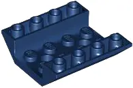 Dark Blue Slope, Inverted 45 4 x 4 Double with 2 Holes