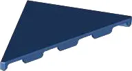 Dark Blue Tile, Modified 4 x 4 Triangular