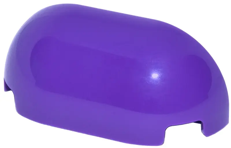 Dark Purple Slope, Curved 1 x 3 with Rounded Ends