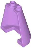 Medium Lavender Cone Half 4 x 2 x 3