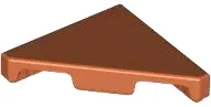 Dark Orange Tile, Modified 2 x 2 Triangular