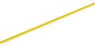 Yellow Hose, Rigid 3mm D. 22L / 17.6cm