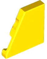 Yellow Tile, Modified 2 x 2 Wedge Left