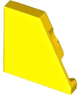 Yellow Tile, Modified 2 x 2 Wedge Right
