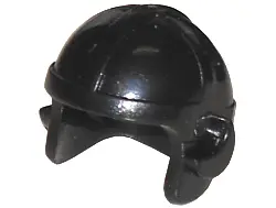Black Minifigure, Headgear Cap, Aviator