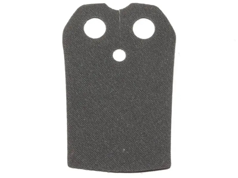 Dark Bluish Gray Minifigure Cape Cloth, Straight Sides - Traditional Starched Fabric