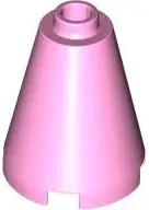 Bright Pink Cone 2 x 2 x 2 - Open Stud